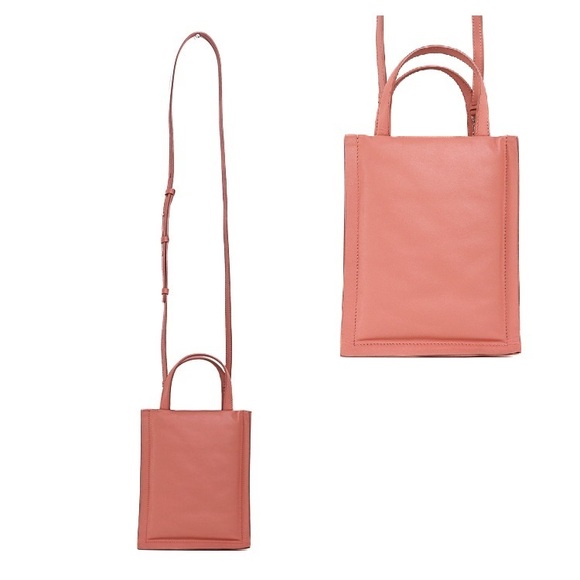 Salvatore Ferragamo VIVA Vara Rion Shoulder Bag Calfskin Coral Pink Pouch - Picture 4 of 11